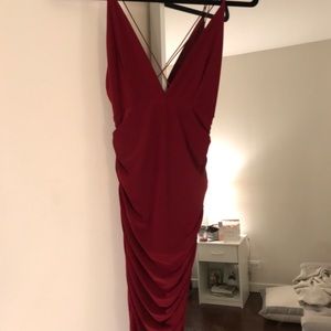 Missguided Red Dress